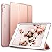 ESR Yippee Trifold Smart Case for iPad Pro 9.7, Lightweight Smart Cover with Auto Sleep/Wake, Microfiber Lining, Hard Back Cover for iPad Pro 9.7(Released in 2017), Rose Gold