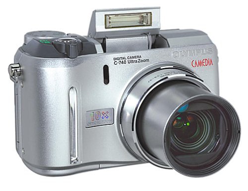 Olympus C-740 3MP Digital Camera with 10x Optical Zoom