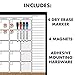 Quartet Combination Magnetic Whiteboard Calendar & Corkboard Value Pack, 17 x 23 inches Combo White Board & Cork Board, Black Frame (44202-BK)