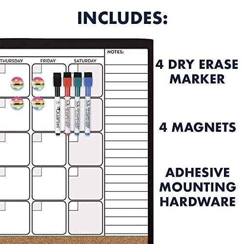 4 Quartet+Magnetic+Combination+Calendar+44202+BK