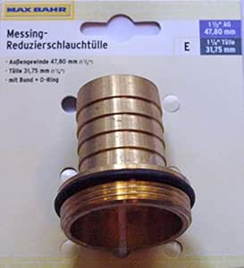 Latón - Adaptador de rosca de la manguera de boquilla - rosca exterior