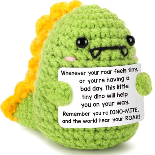Crochet Dinosaur Teacher Appreciation Gift