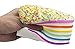 WATINC 1 pcs 6 inch Jumbo Kawaii Cake Toys Squishy Cream Scented Slow Rising Squishies Charms, Lovely Toy Stress Relief Toy , Decorations Toy Gift Fun Large (Rainbow Cake)