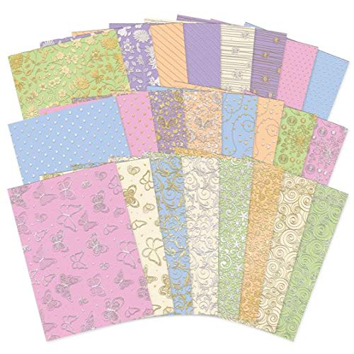 Hunkydory Crafts Springtime Colourways Foiled Adorable Scorable Mega-Mix
