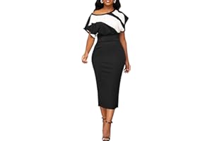 KNOINT Bodycon Off Shoulder Midi Dresses for Women Casual Ruched Short Sleeve Split Club Party Mini Dress