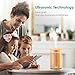 URPOWER OD-A001 Real Bamboo Essential Oil Ultrasonic Aromotherapy Cool Aroma Diffuser with Adjustable Mist Modes, Waterless Auto Shut-Off for Home Office Bedroom Living Room Study Yoga Spa