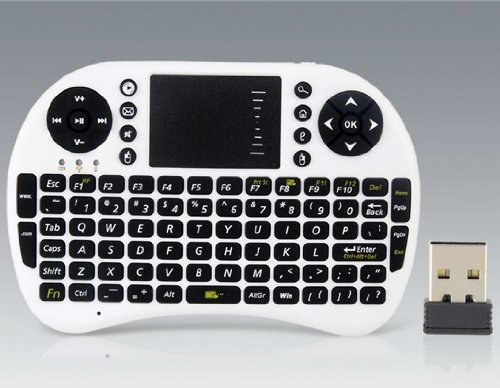 maxbuy - UKB-500-RF 92-Keys 2.4GHz Multi-media Portable Wireless mouse keyboard MINI 2.4G wireless keyboard with Touchpad 500-RF for PC, Pad, Andriod TV Box, Google TV Box for Xbox360 PS3, HTPC IPTV