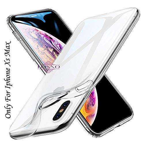 Loxxo® iPhone Xs Max Cover Wireless Charging Support, Liquid Silicone Gel Rubber Shockproof Case Candy Phone Cases for A
