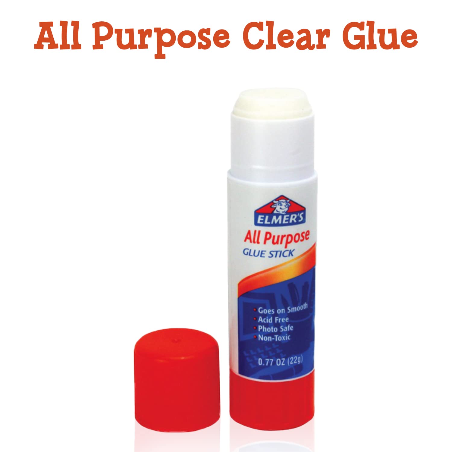 The Mega Deals Elmers Glue Sticks, 0.77 Ounce - Glue Sticks Bulk 4 Count, White Glue Stick