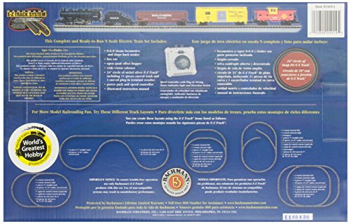 Bachmann Industries Yard Boss - N Scale Ready to Run Electric Train Set - Designed for Advanced Train Enthusiast