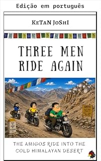 Livro Três homens voltam à estrada (Três homens de moto Livro 2)
