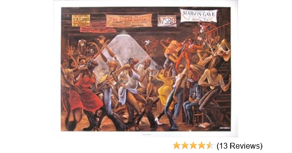Amazon Com Ernie Barnes The Sugar Shack Print 24 X 34 In Sugar