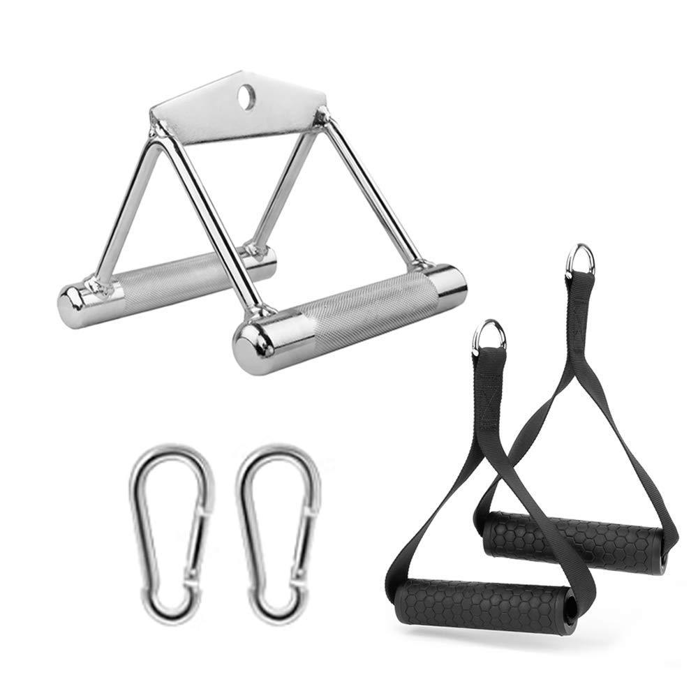 Pull Down Bar, Cable Machine Accessories for Home Gym, LAT Pull Down Attachment Weight Fitness