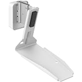 Vogel's SWM 4131 Speaker wall Bracket for Sonos ERA 300, Max. 11 lbs (5 kg), Tiltable -30&ordm;/+30&ordm;, Swivels up to 60&ordm; (Left/Right), White, 1 Bracket