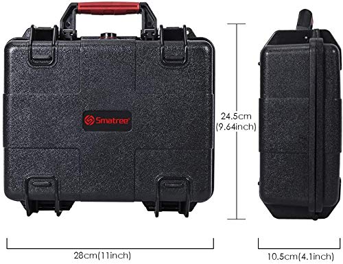 Smatree-wasserfeste-Hartschale-Kompatibel-mit-DJI-Mavic-Mini-BatterieladestationLadestation-Nicht-FUeR-Mavic-Mini-2-Drohne-und-Zubehoer-sind-Nicht-im-Lieferumfang-enthalten