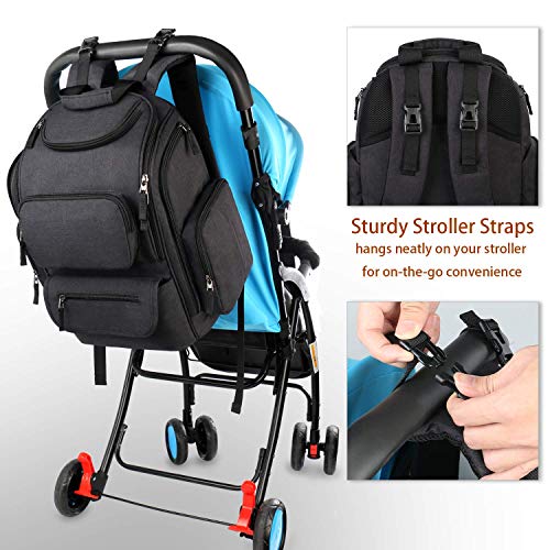 4 Backpack+Organizer+Stroller+Insulated+Resistant