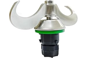 Knead Dough Blade Head compatible with Thermomix TM5 TM6 TM7 Flour Mix Smooth Mixer for Bread Maker Parts compatible with The