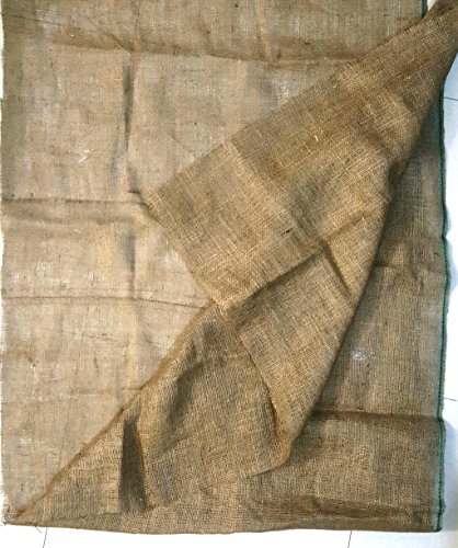 Aayu's Eco-friendly disposable Wire basket burlap Planter liners | hanging Planter jute liners | Double layer | Food Grade Burlap | 40 x 40 Inch | root ball burlapping