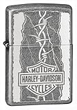 Zippo Harley-Davidson Barb Wire Antique Silver