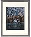 Frametory, 11x14 Picture Frame with Mat for 8x10 Photo - Country Rustic Style - High Definition Glass Wide Molding - Preinstalled Wall Mounting Hardware (Rustic Brown, 1 Pack)