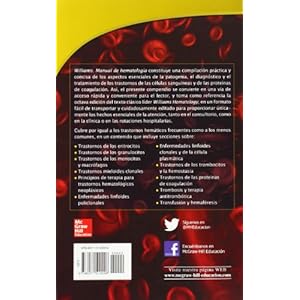 WILLIAMS. MANUAL DE HEMATOLOGI