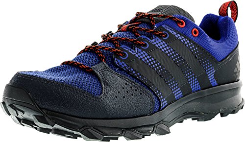 Adidas Men's Galaxy M Trail Runner, Dark Grey/Collegiate Royal/Black, 9.5 M US