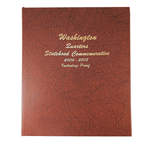 Dansco US Statehood Quarter with Proof Coin Album Volume 2 2004 - 2008 #8144