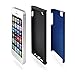 iPhone SE Stand Case, GreatShield Legacy Series Slim Fit Dual Layer Hybrid Case Snap On Back Cover with Kickstand for Apple iPhone SE / 5S / 5 (Blue/Black)