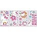 RoomMates RMK2173SCS Hello Kitty - Floral Boutique Peel and Stick Wall Decals