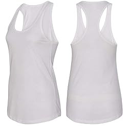 Ladies Tank Top Ah! The Element of Surprise White L