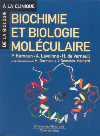 Biochimie et biologie moléculaire