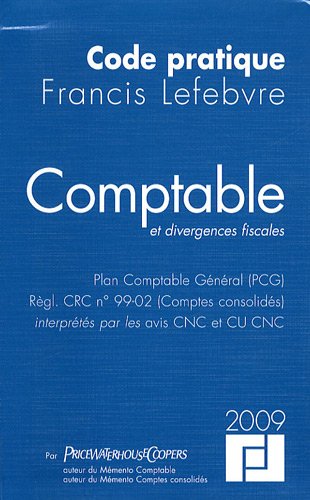 Code pratique Francis Lefebvre, comptable et divergences fiscales