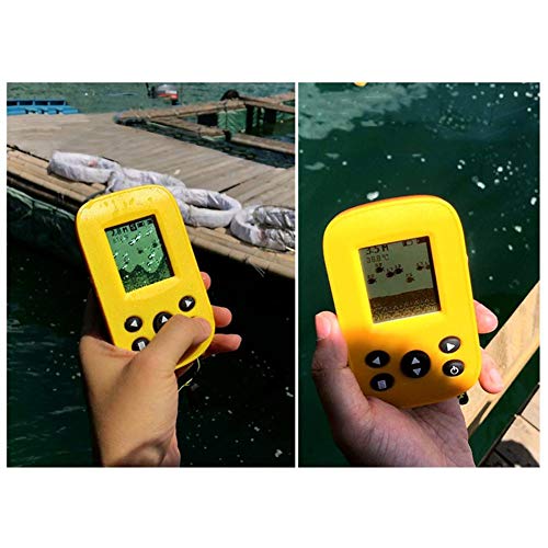YOUNGFLY Wireless Fish Finder Sonar Probe Detector with Dot Matrix 100m/328ft