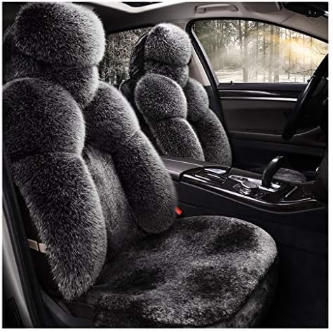 NiuYg Car Seat Covers For Hummer H3 Special Handmade Driver Seat Protectors For Detachable Headrests Combo Set With Plush Split Bench Full Size Bench Seat Covers (Color : Black, Size : 2008)
