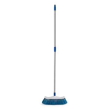Cello Kleeno Standee Telescopic hardtile Brush (Blue)