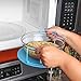 Home-X - Micro Mate, The Ultimate Multifunctional Microwave Accessory, Functions as Plate Cover, Tray with Handles, and Plate Stacker