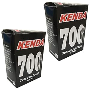 Kenda 700 x 35-43c Inner Tubes – Schrader Valve (Pack of 2)