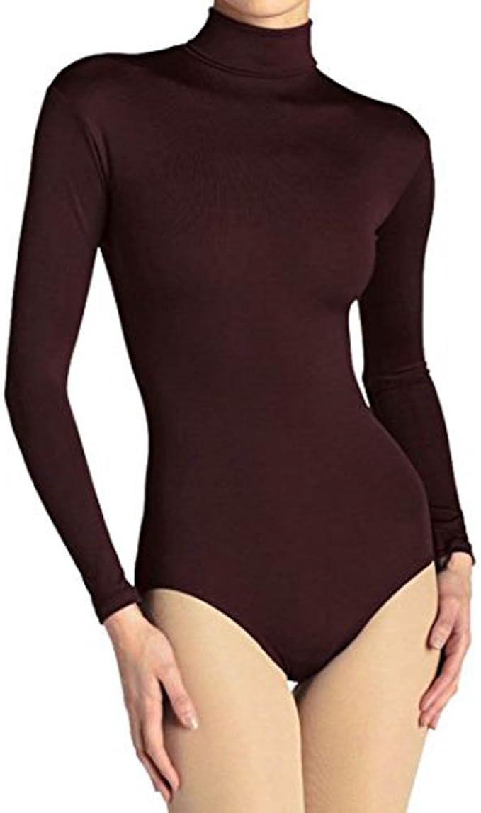 Bodysuits Elegance pour Femme à col roulé à Manches Longues Qualité Stretch Justaucorps/Bodies Bodysuits Elegance pour Femme à col roulé à Manches Longues Qualité Stretch Justaucorps/Bodies