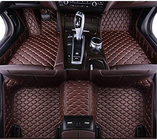 Qwerqf カスタムレザーカーフロアマットカーフットマットランドローバーローバーレンジエボックスポーツフリー