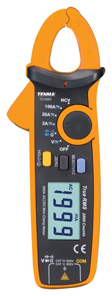 Tenma 72-2985 100A True RMS Mini AC/DC Digital Clamp Meter