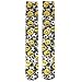 Sockalicious by Confetti and Friends Girl's Fun Knee High Socks - Emoji Soccer