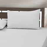 My home store Fitted Sheet 25 cm Deep Microfiber Grey Single to Super King view 6