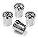 Dodge Ram Chrome Valve Stem Caps - Black