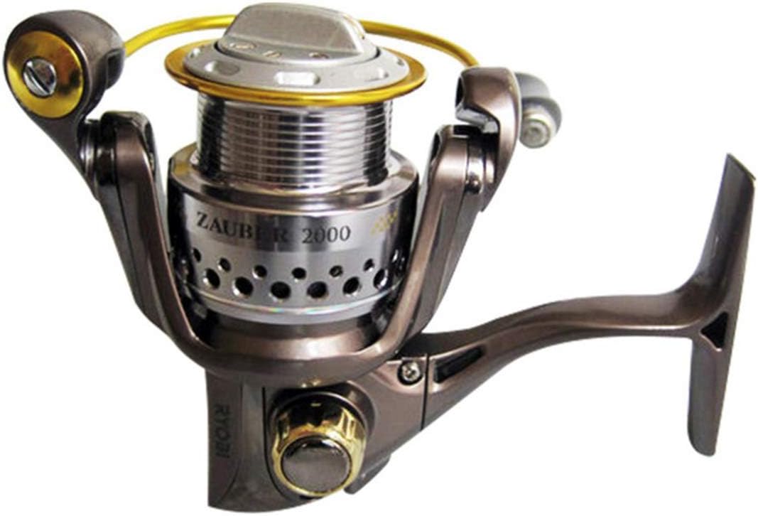 WEATLY Ryobi Reel Wire Cup CNC Rocker Zhabo Full Metal Type 2000 Spinning Wheel Type Fishing Vessel (Size : 2000)
