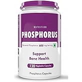 Nutrition Phosphorus - Support Bone Health -120 Veg. Capsules