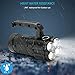 Tactical Flashlight, LIUMY 2960 Lumen Ultra Bright LED Spotlight,Water Resistant, Handheld Spotlight with 5 Mode / 450 Meters for Outdoors