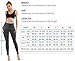 PHISOCKAT High Waist Yoga Pants with Pockets, Tummy Control Yoga Pants for Women, Workout 4 Way Stretch Yoga Leggings (Gray, XX-Large)thumb 4