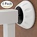 4 Pack Safety Wall Guard for Baby Pressure Gates [Easy Fast Installation] Wall Protector, Protects Stairs, Doors, Gates & Walls - Best Cup for Active Babies & Pets by CHILDPROOF