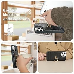 CUSTYPE for iPhone 14 Pro Max case Wallet with Card