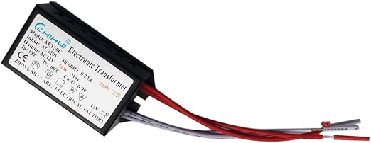 Transformateur Électronique 220V → 12V - 60W Pour Halogène G4, Compatible Gradation Et Télécommande